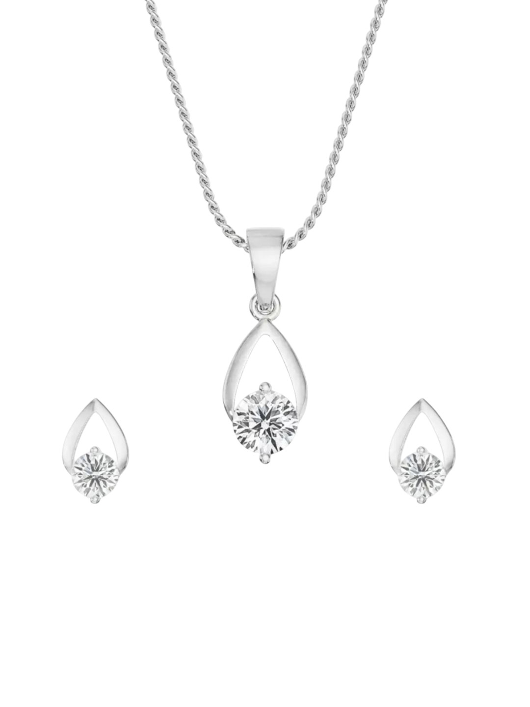 Emori 18KT Shimmering Dainty Round Necklace & Chains Diamond