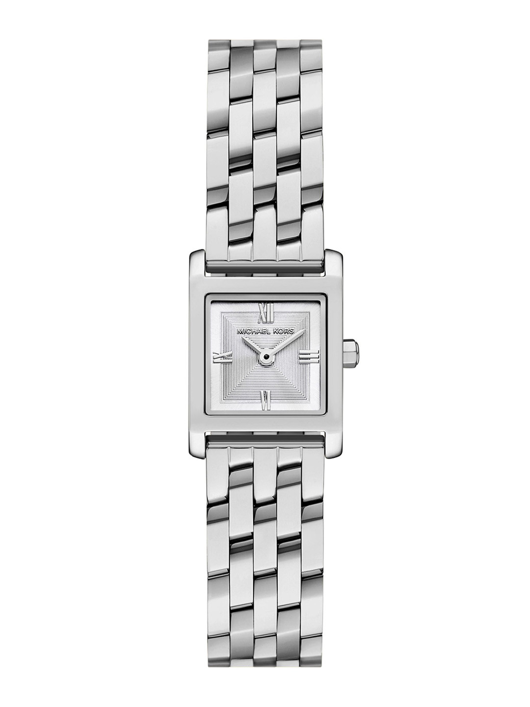 Michael Kors Women Embellished Dial & Stainless Steel Straps Analogue Watch MK4933