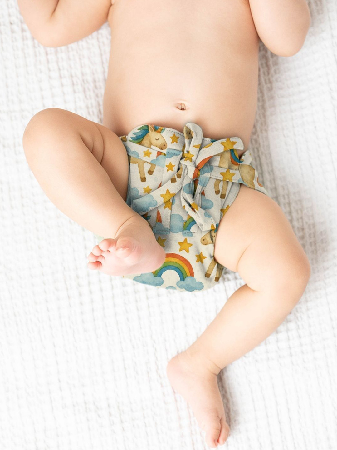 cocoon care Printed Bamboo Cotton Nappy