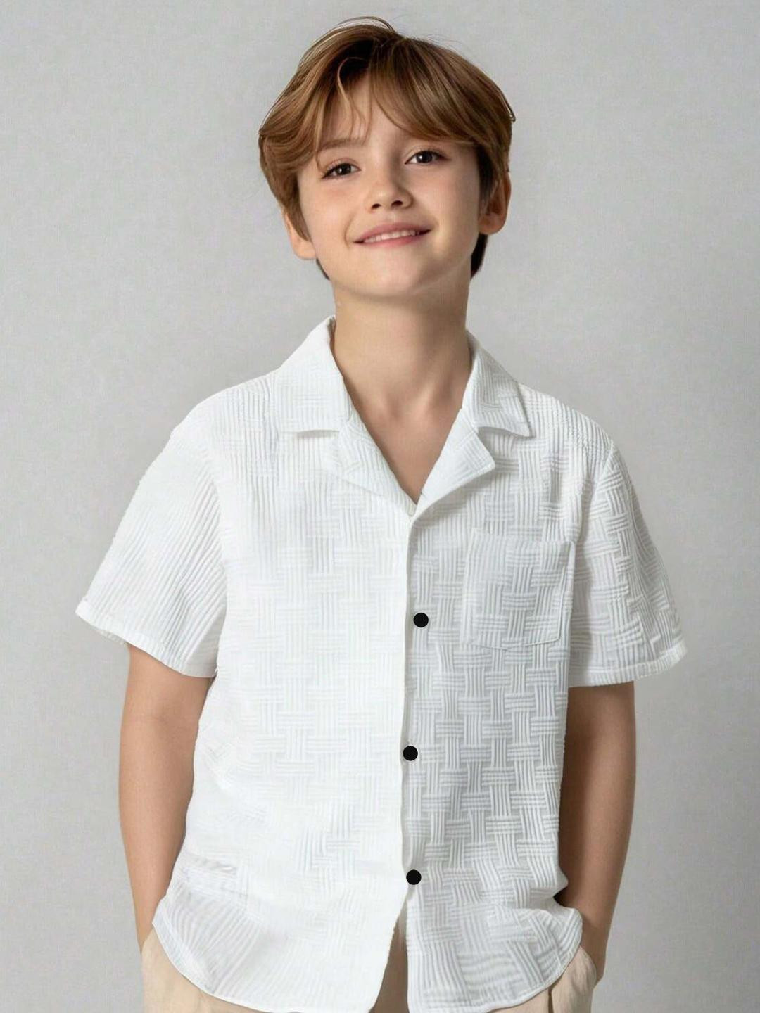 zarila White Polycotton Mandarin Collar Solid Shirts