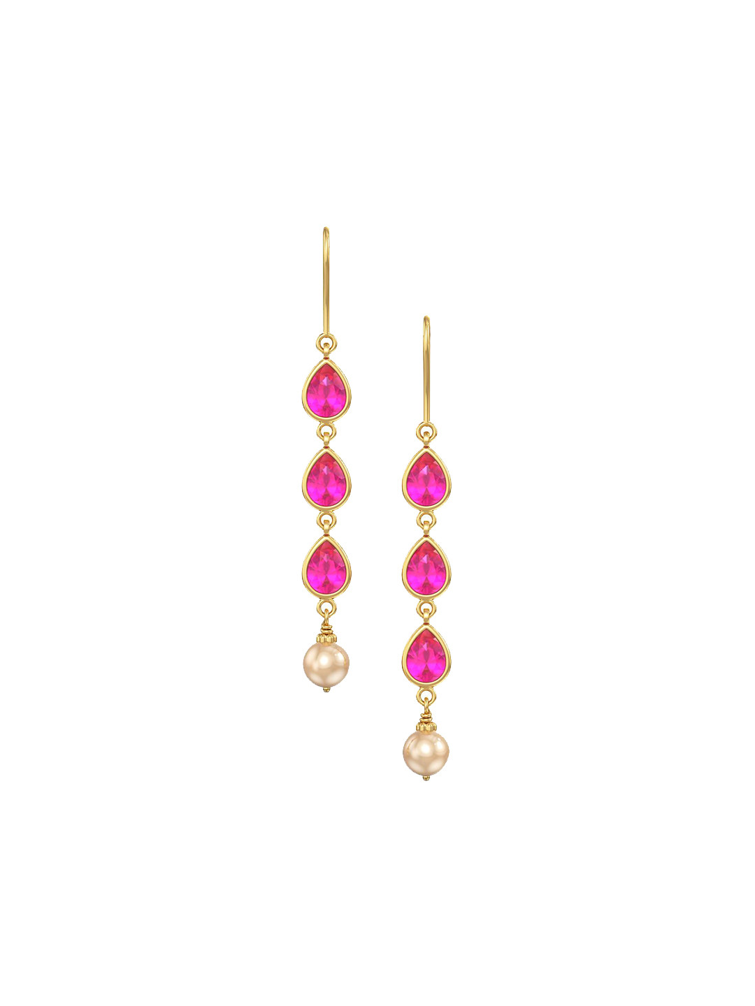 Joyalukkas Women Earrings Gold-2.97 gms