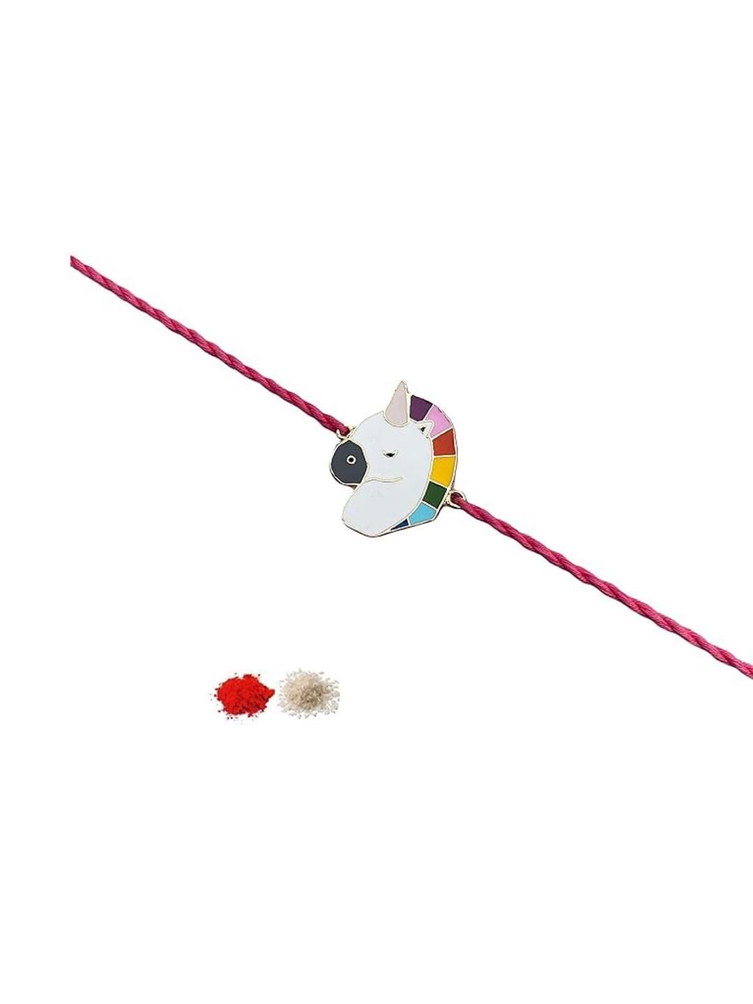 FURE Men Unicorn Thread Rakhi