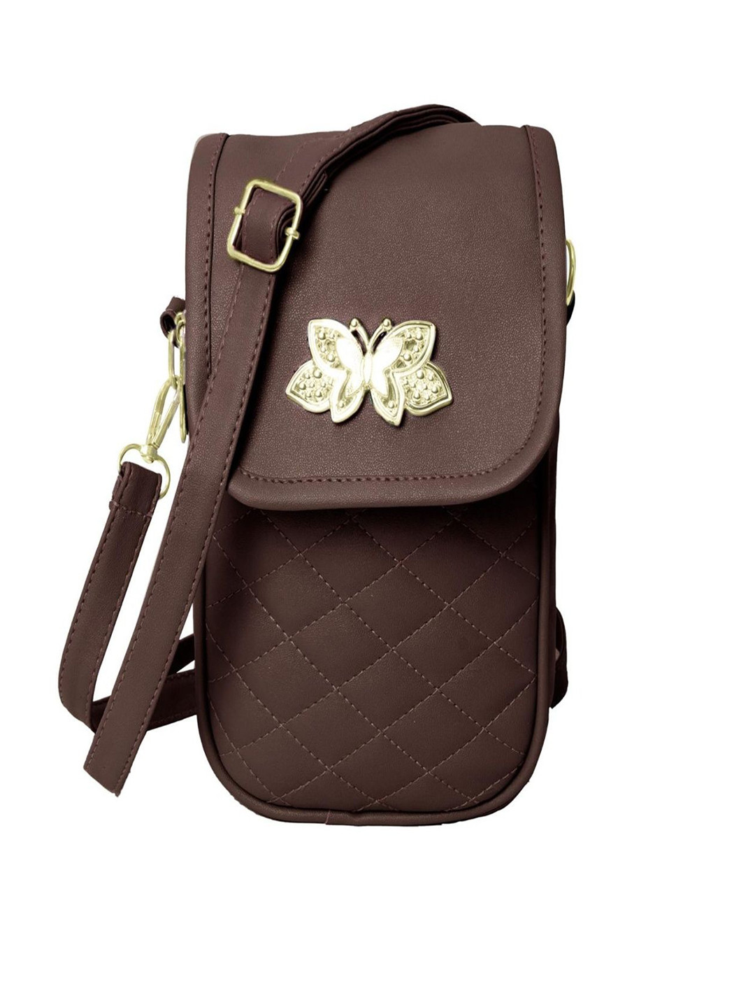 KRITVI Women Textured Crossbody Sling Bag