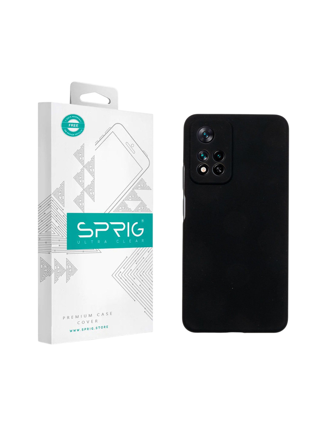SPRIG MI 11i Liquid Silicone Back Cover