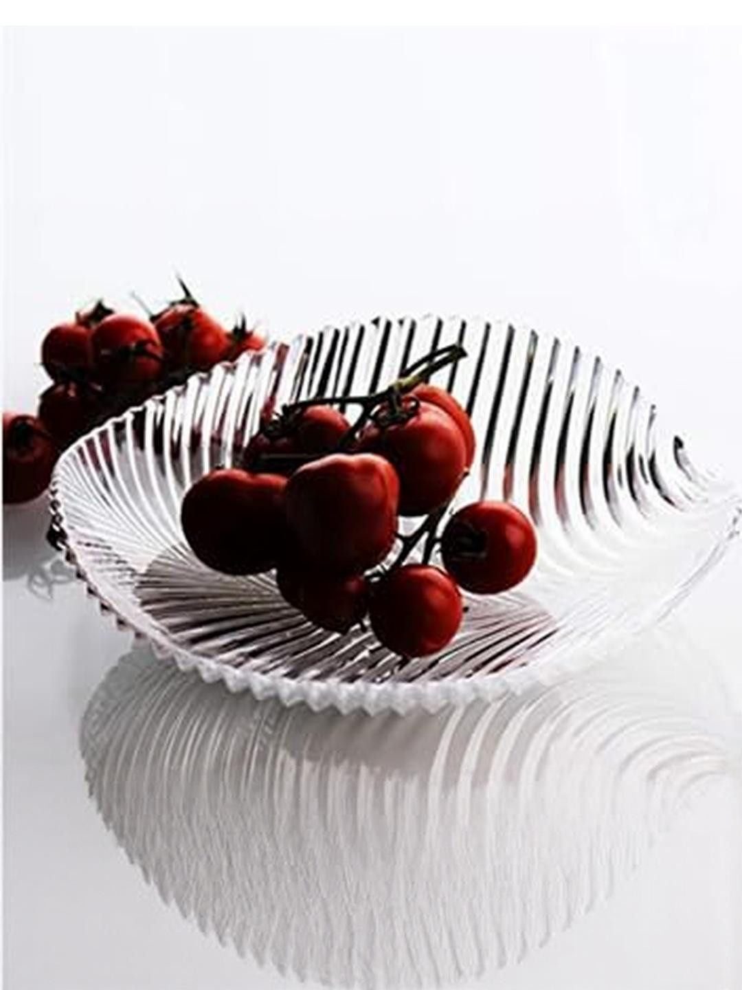 SOMIL Floral Glass Plates