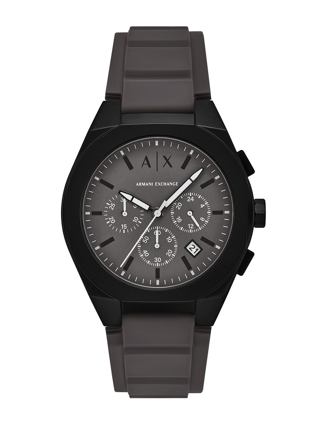 Armani Exchange Sync Men Dial & Leather Straps Analogue Watch AX4191