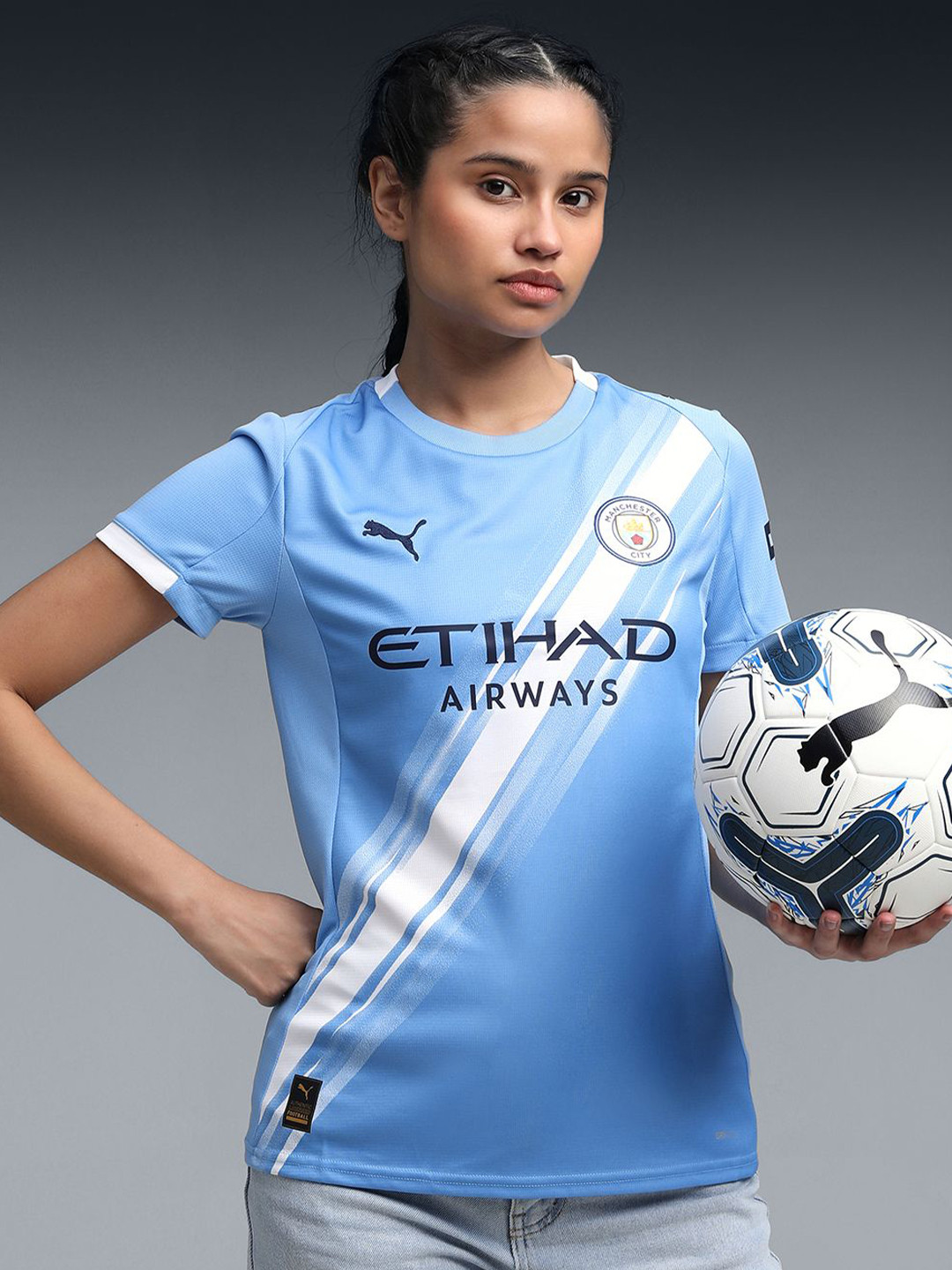 Puma Manchester City 25/26 Home Replica Jersey T-shirt