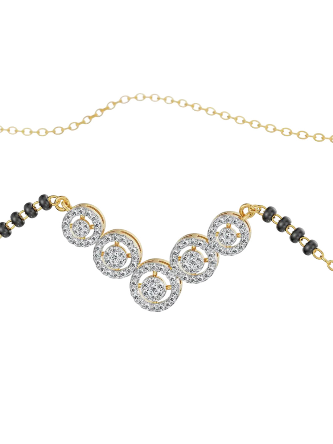 Emori Gold-Plated Mangalsutra