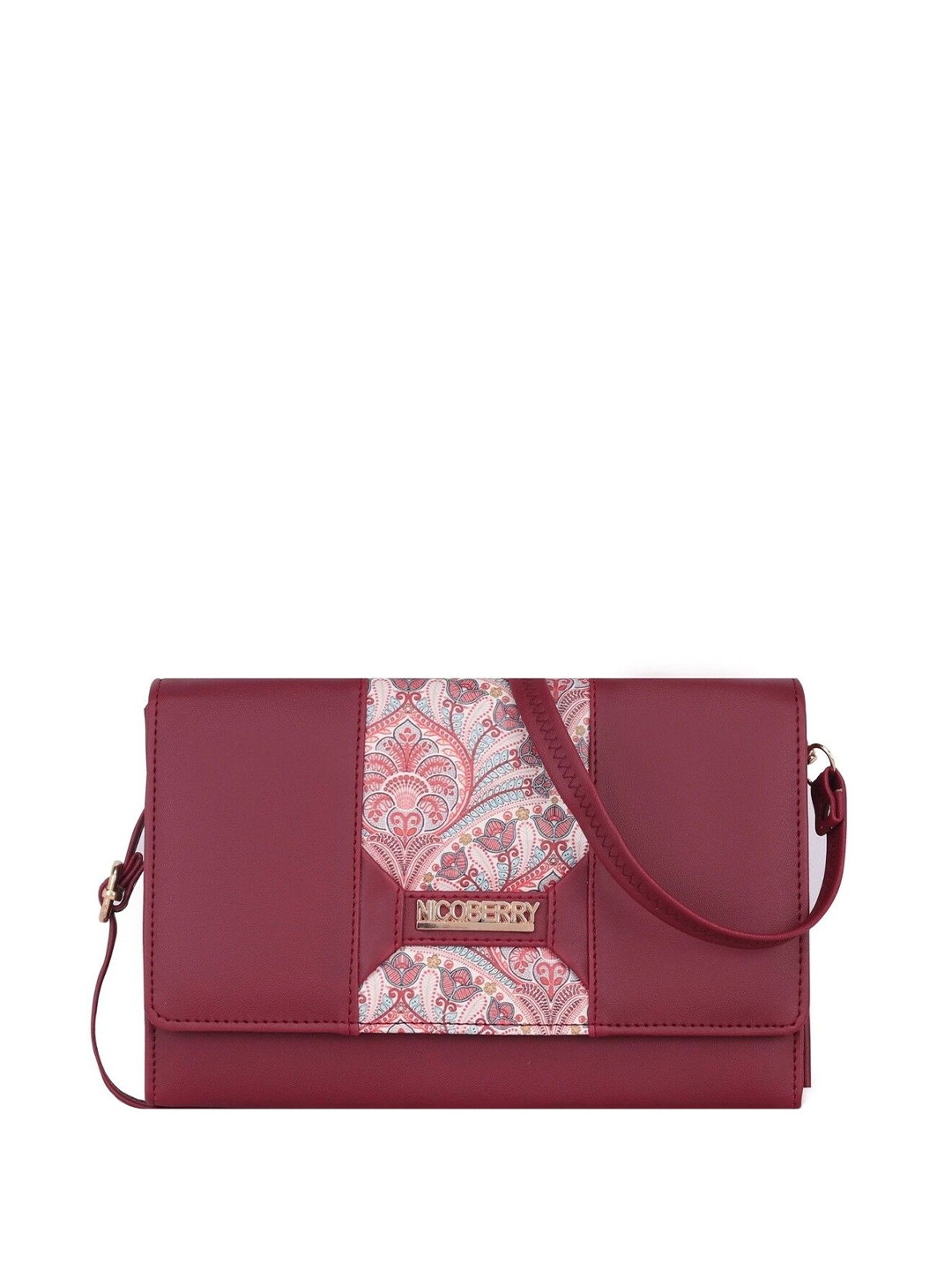 Nicoberry Women Floral Printed Crossbody Sling Bag