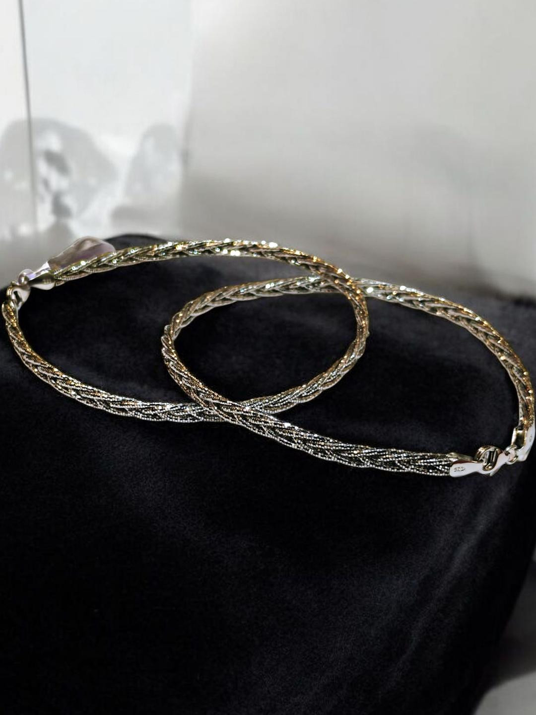 SilverAura 925 Silver-Plated Anklet
