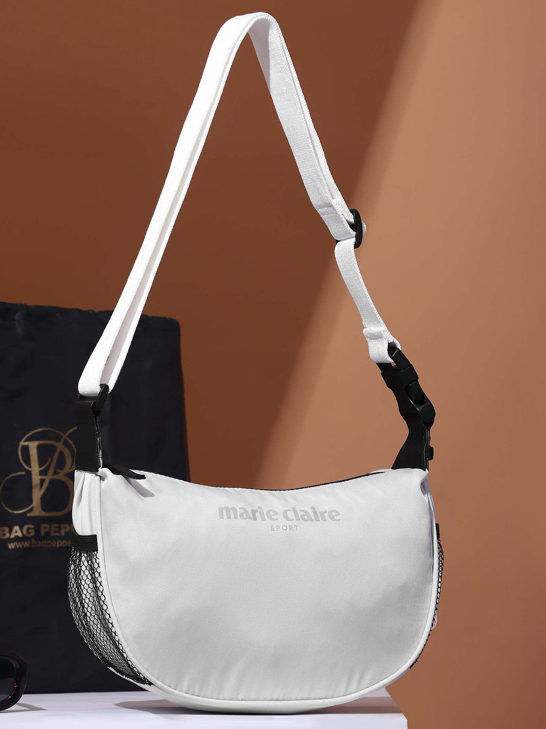 Bag Pepper Women Solid Half Moon Shoulder Bag