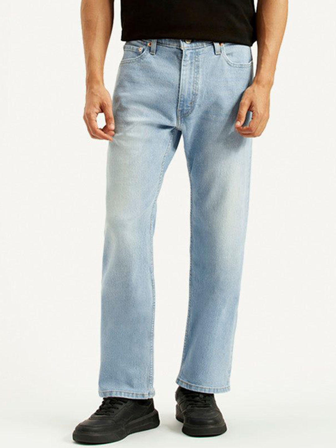 Levis Men Clean Look Light Fade Cotton Jeans