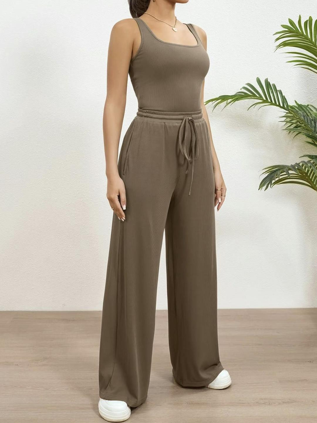 MIAKEE Bodysuit & Track Pants Co-Ord Set
