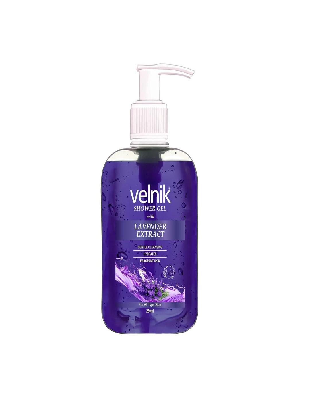 Velnik Shower Gel With Lavender Extract- 250 ml