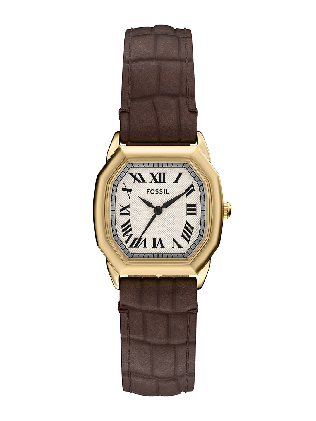 Fossil Women Dial & Leather Straps Analogue Watch ES5426