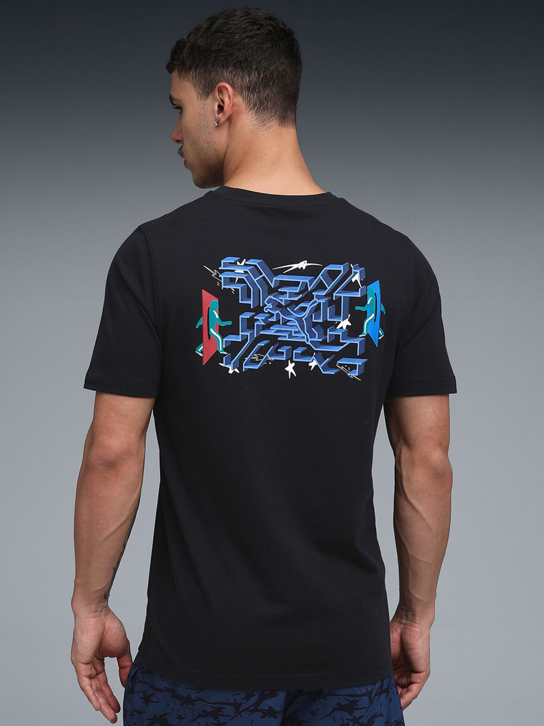 Puma x Squid Game Graphic Glow Cotton T-shirt