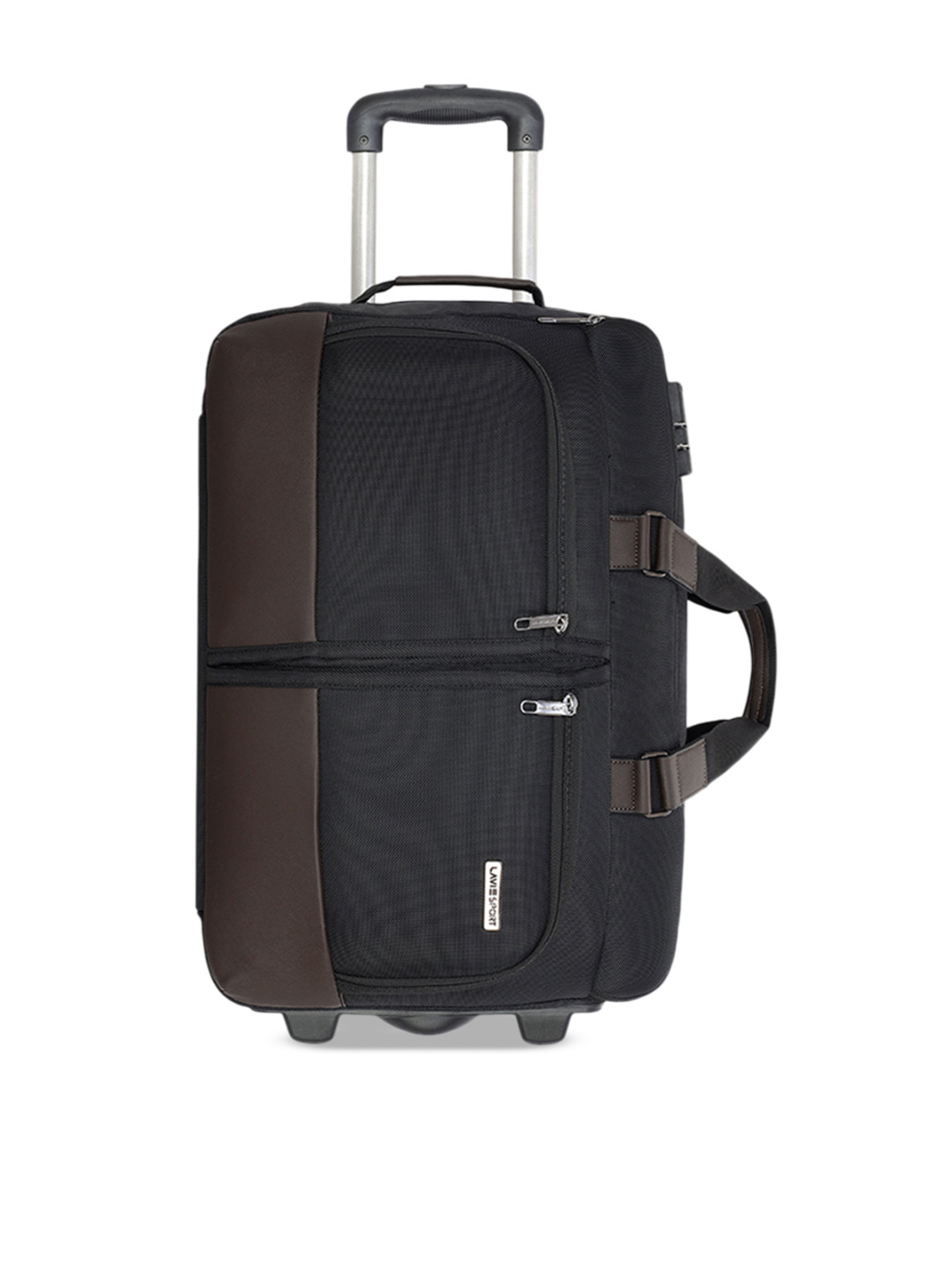 LAVIE SPORT Brown Soft Sided Medium Trolley Duffle Bag