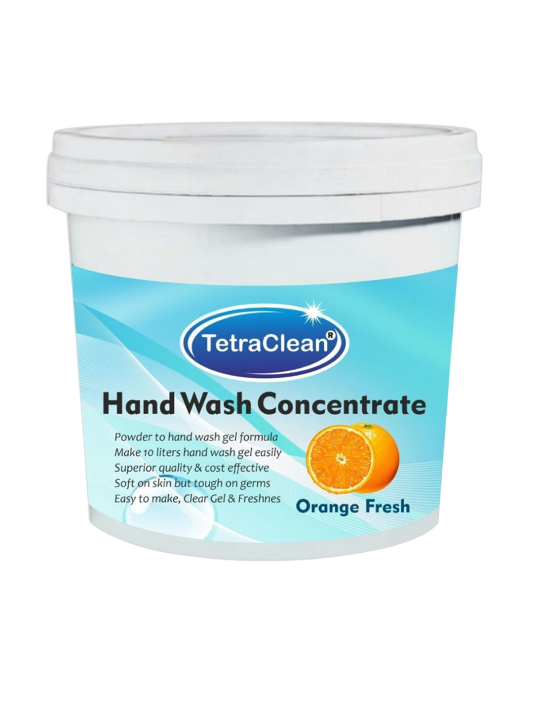 TetraClean Hand Wash Concentrate Powder With Orange - 500 g