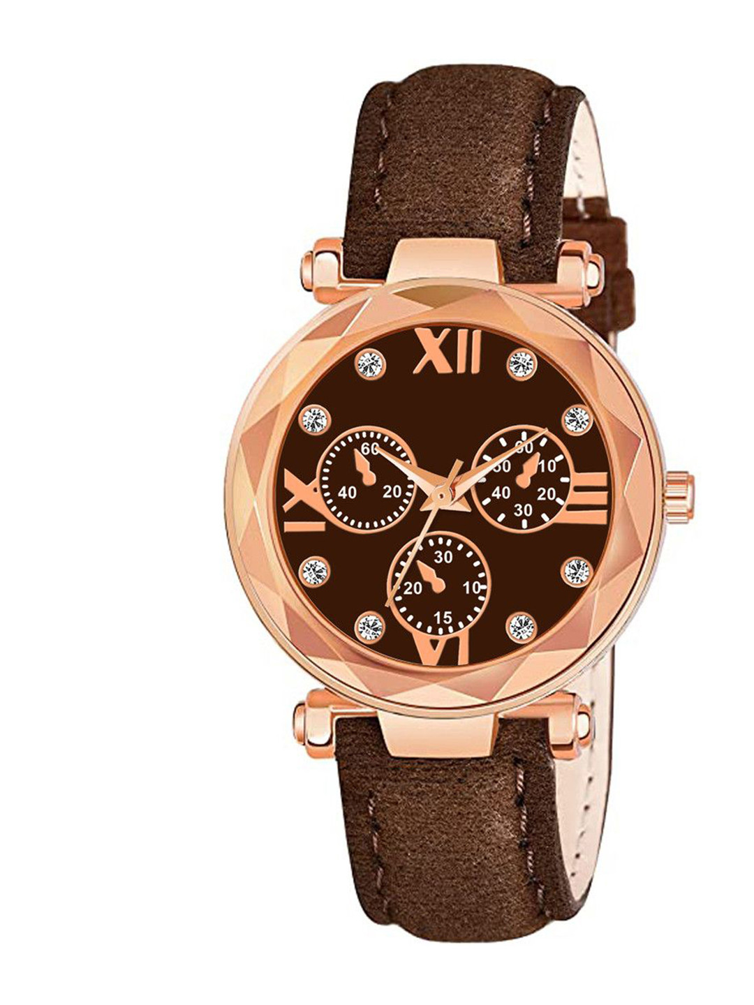 Gopal Shopcart Women Analogue Watch GR379RG Mina BRO Ve L