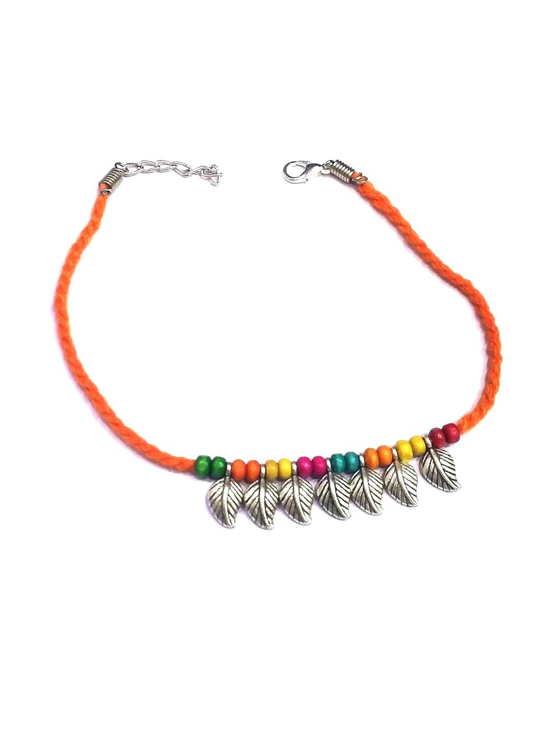 gurjari jewellers Women Orange Anklet