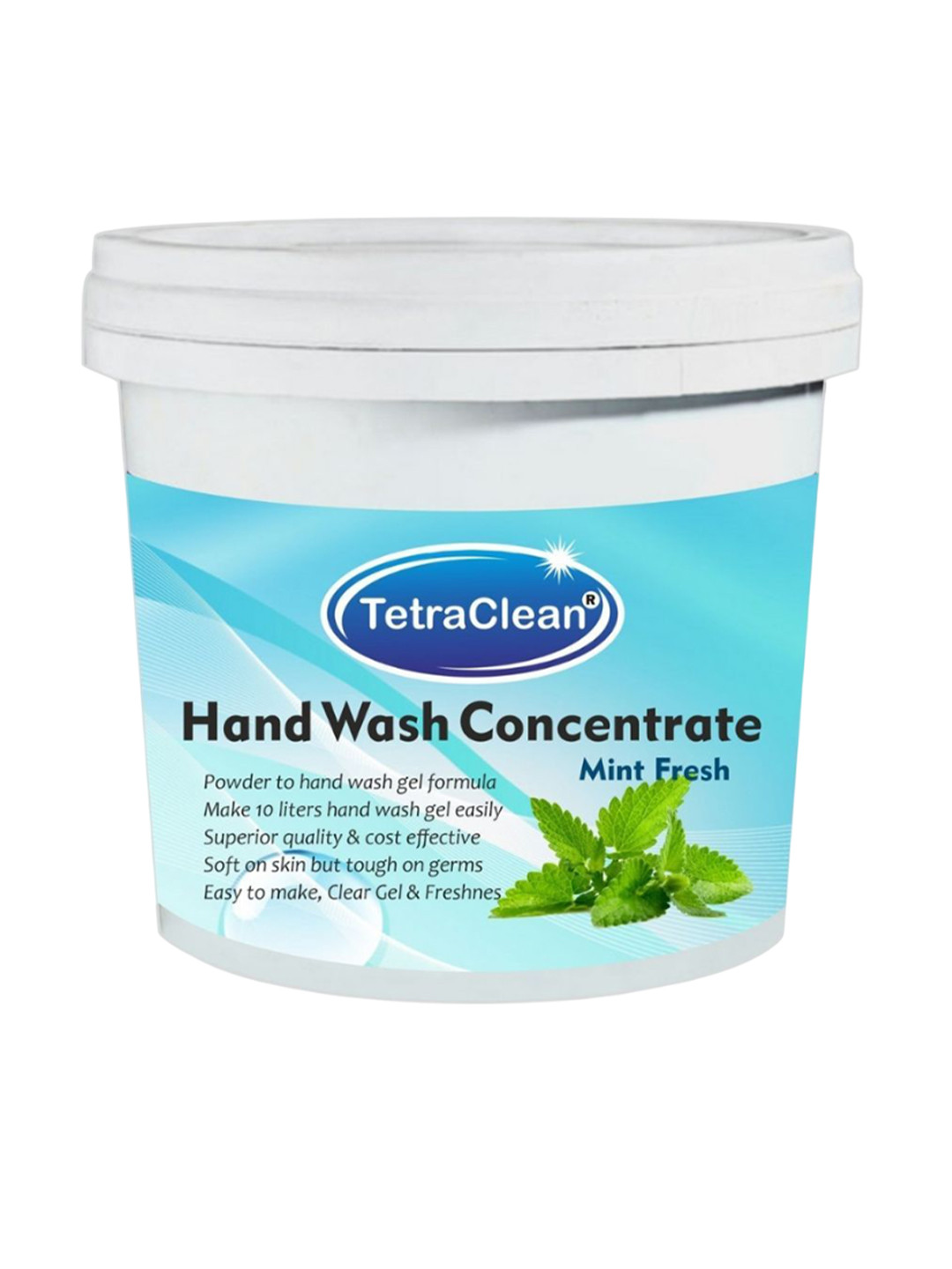 TetraClean Hand Wash Concentrate Powder With Mint Fresh - 500 g