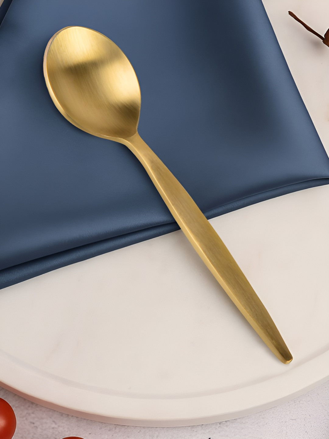StyleMyWay Brass Matte Finish Table Spoon