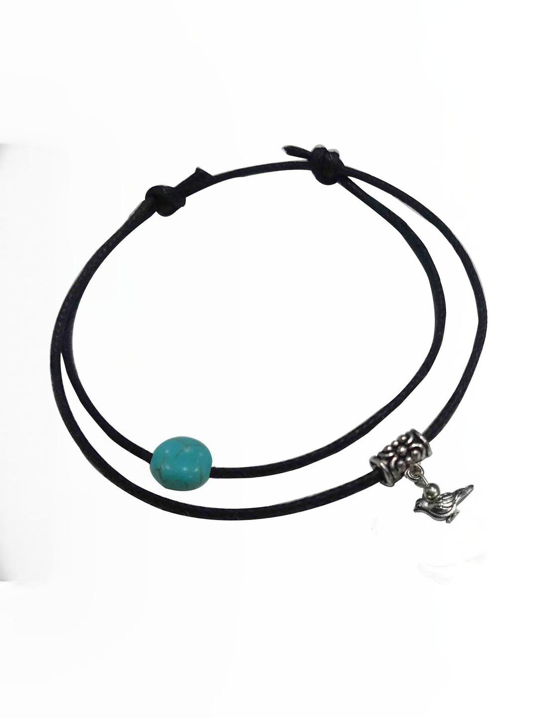 gurjari jewellers Black thread Double Layer Charm Armlet