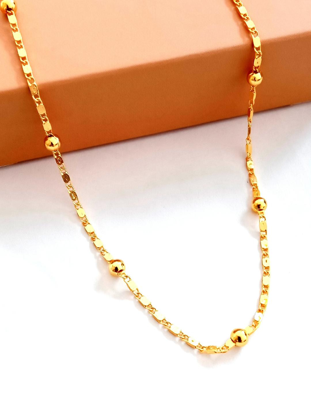 Nawab Collection Unisex Gold-Plated Chain