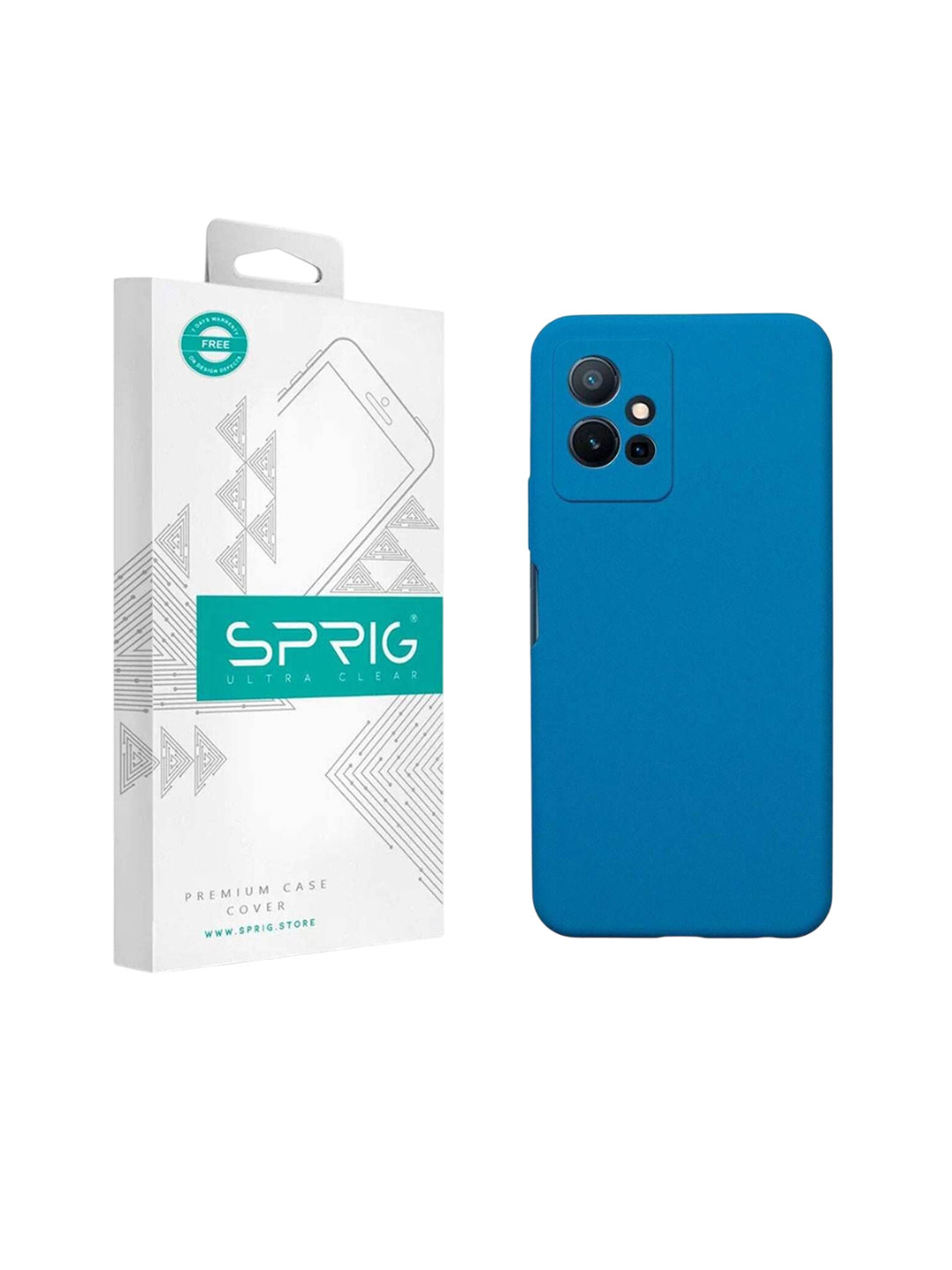 SPRIG vivo iQOO Z6 5G Liquid Silicone Back Cover