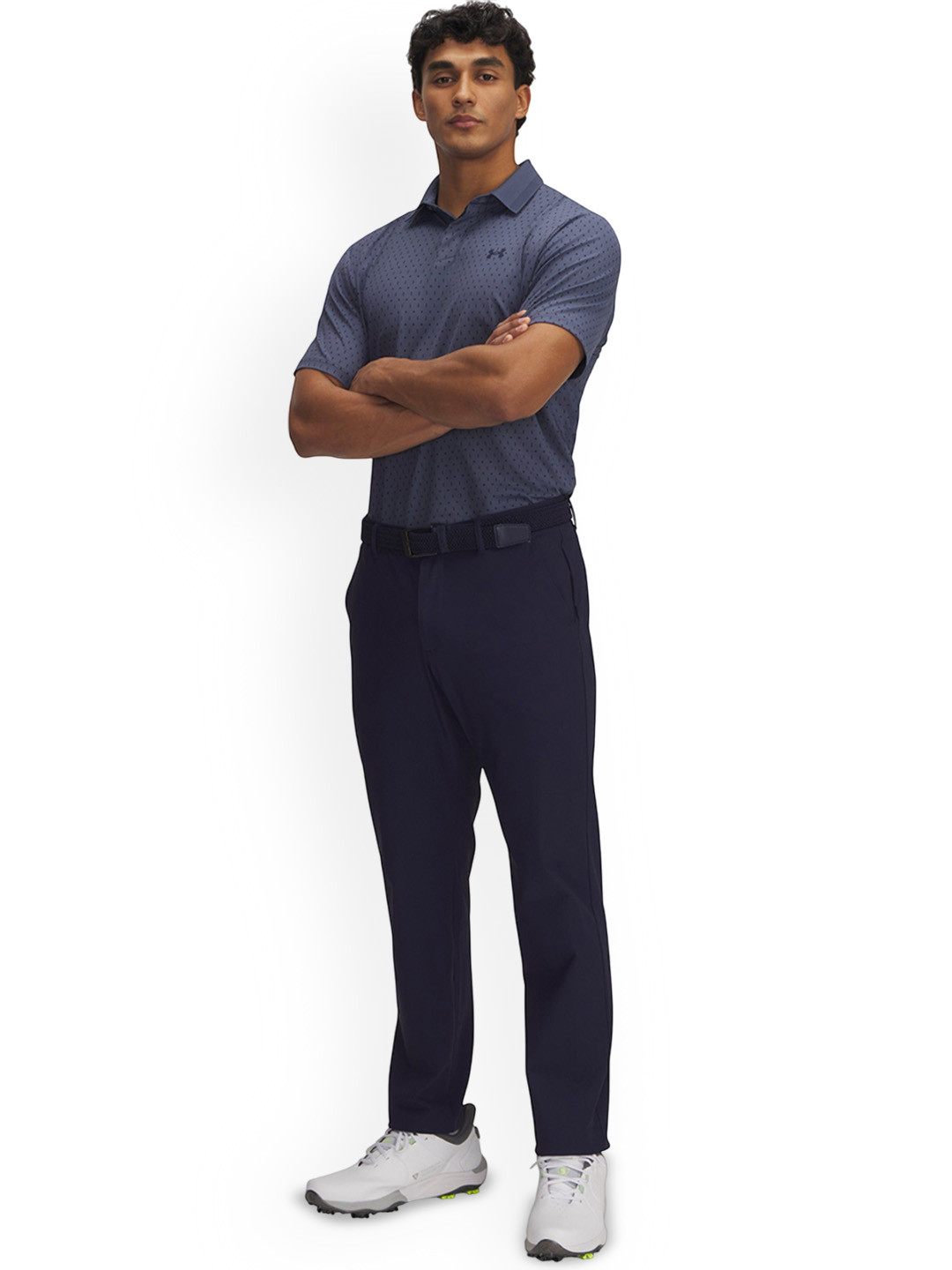 UNDER ARMOUR Drive Chill Men Tapered Fit Mid Rise Regular Trousers