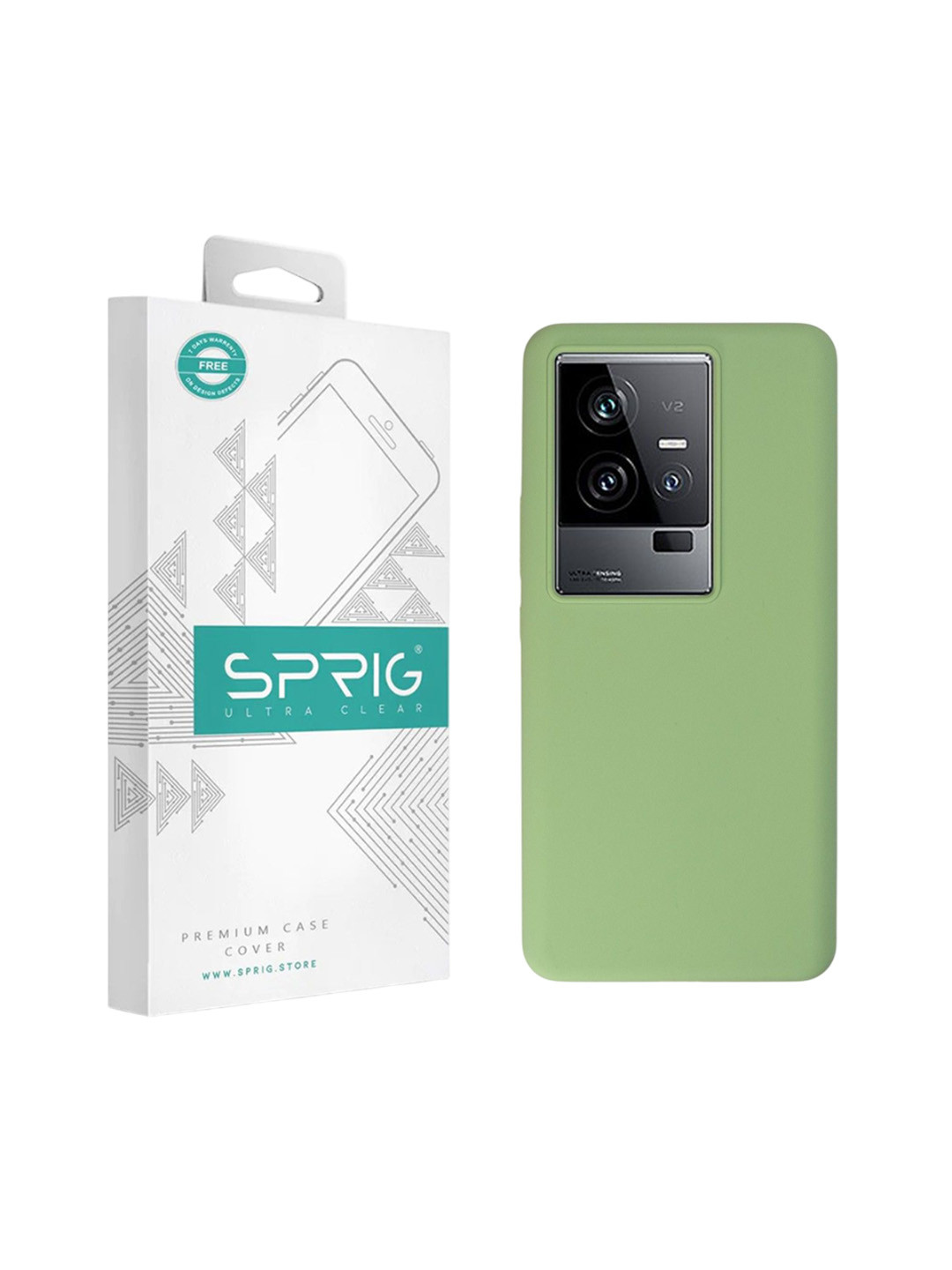 SPRIG iQOO 11 5G Liquid Silicone Back Cover
