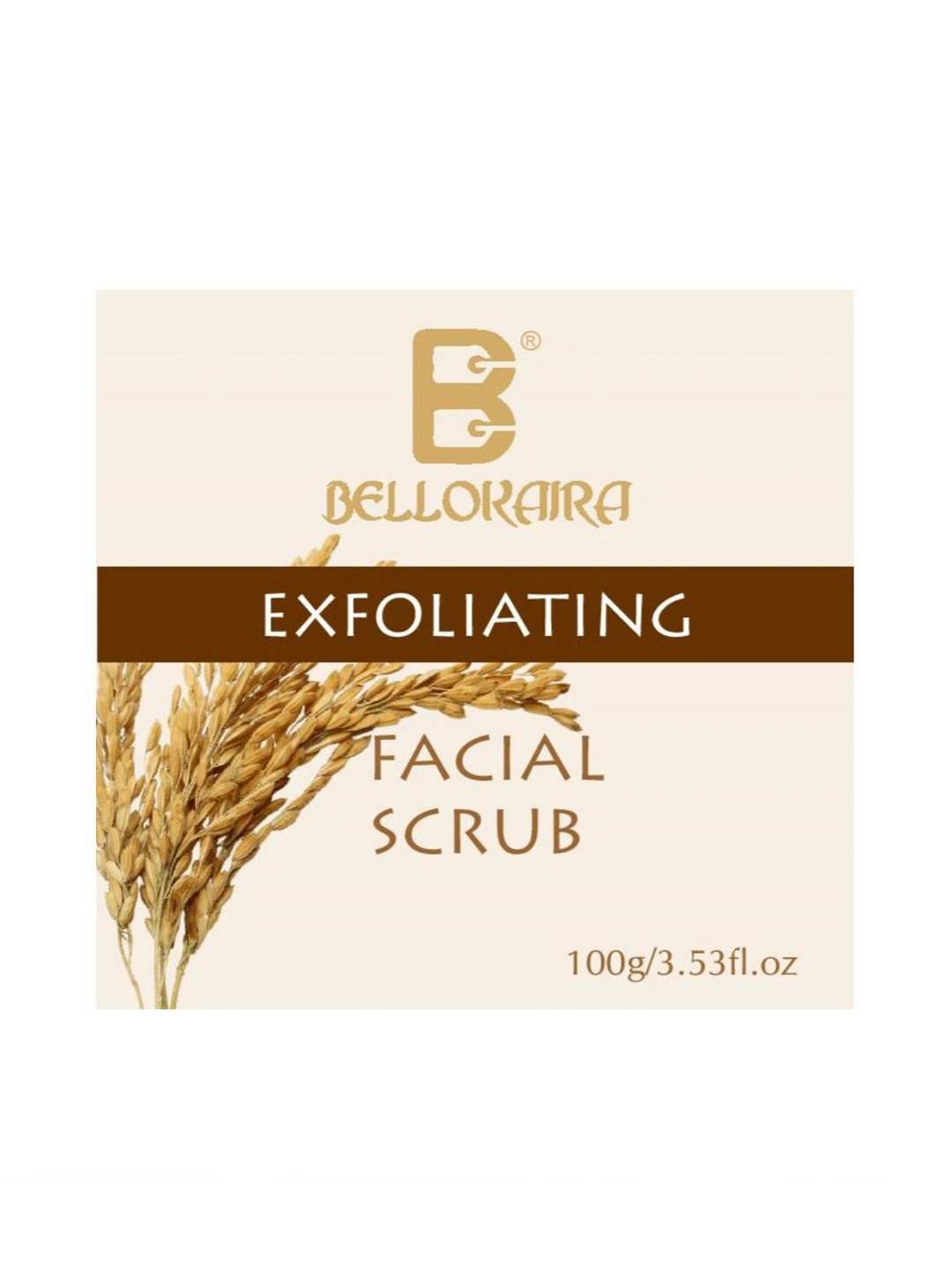 BELLOKAIRA Exfoliating Rice Water Facial Scrub -100g