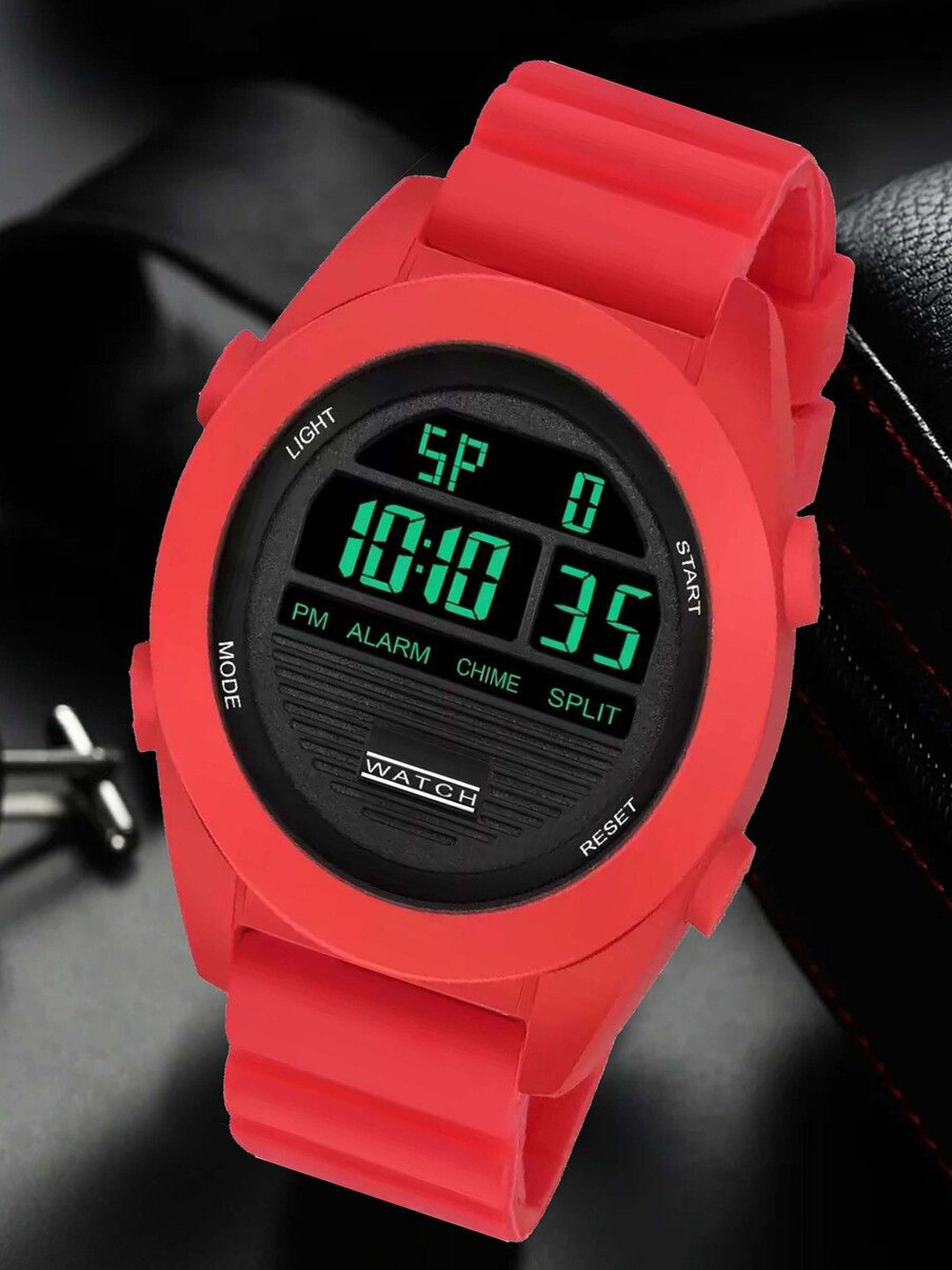 Hala Men Solid Round Tang Regular Digital Watch-9060