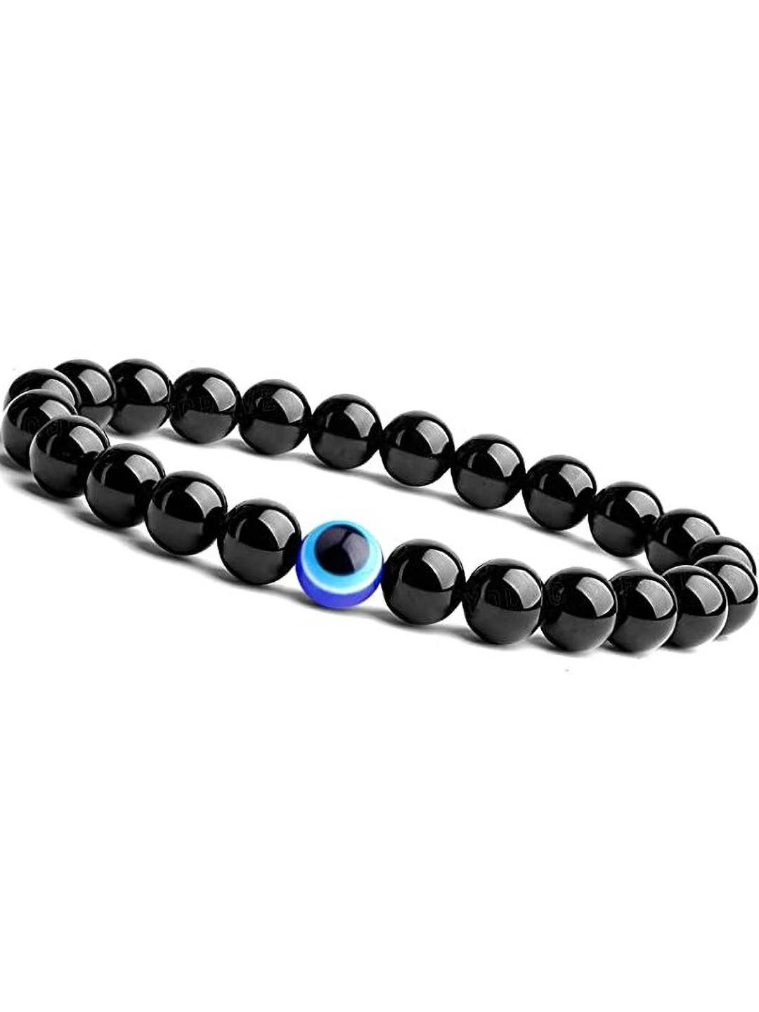 Rodya Unisex Beaded Brass Bracelet