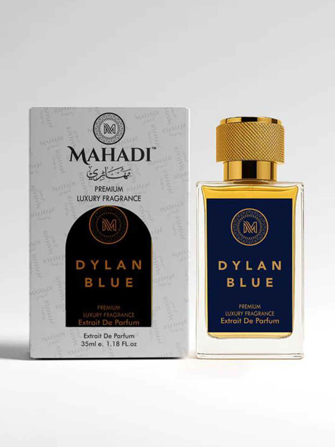 Mahadi Men Dylan Blue Pour Homme Long Lasting Aromatic & Woody Eua De Parfum - 35 ml