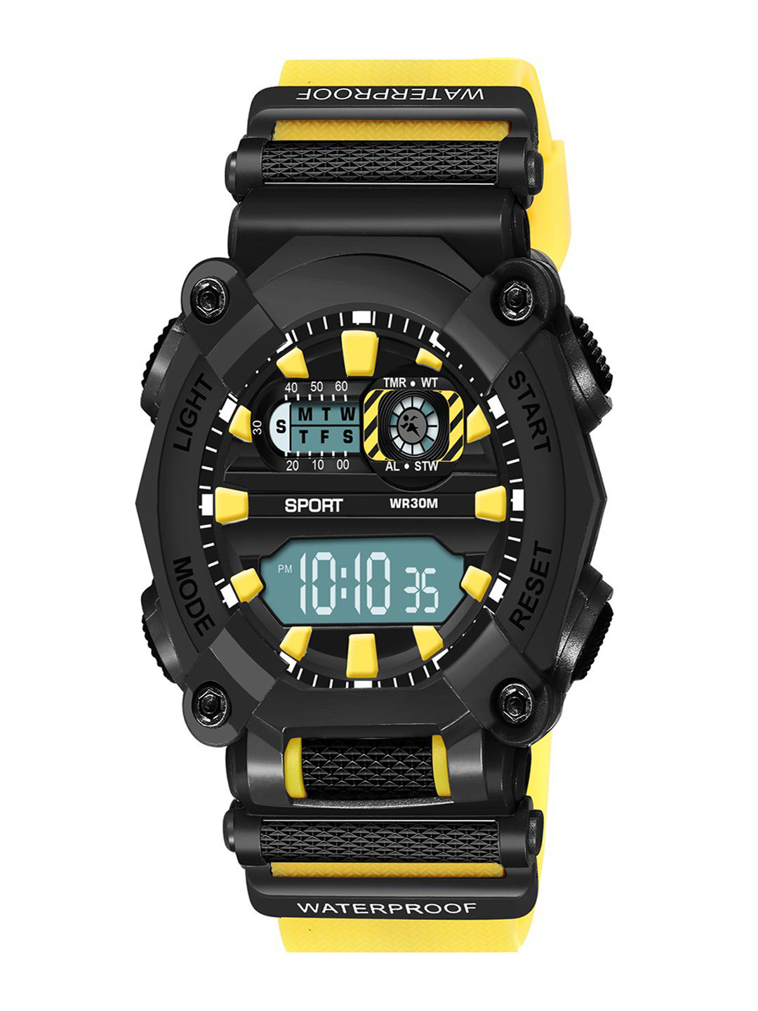 Hala Men Solid Round Tang Regular Analogue and Digital Watch-1040