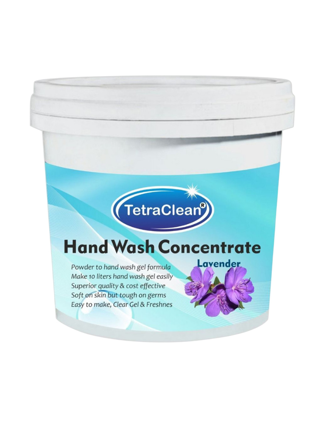 TetraClean Hand Wash Concentrate Powder With Lavender - 500 g