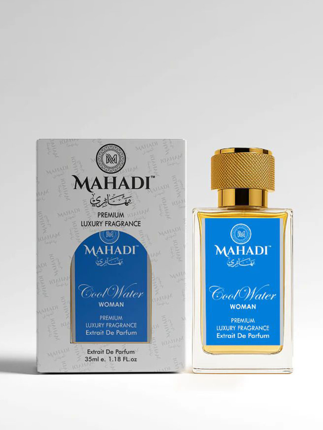 Mahadi Women Cool Water Long Lasting Eau de Toilette - 35 ml