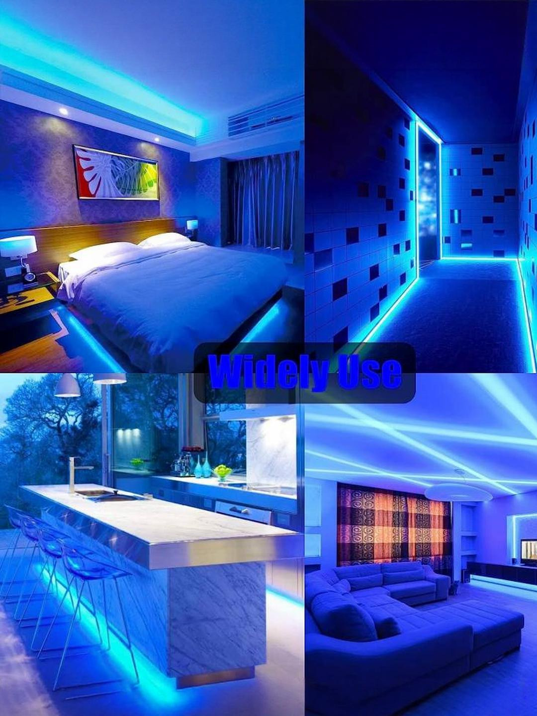 inooBeam 10m Blue More than 360 LEDs Rice Shape String Lights