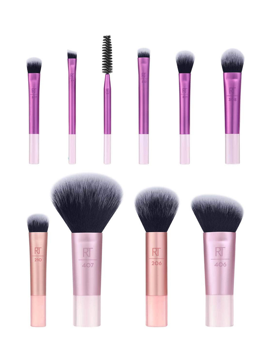 Real Techniques Pack of 10 Travel Fantasy Mini Brush Set