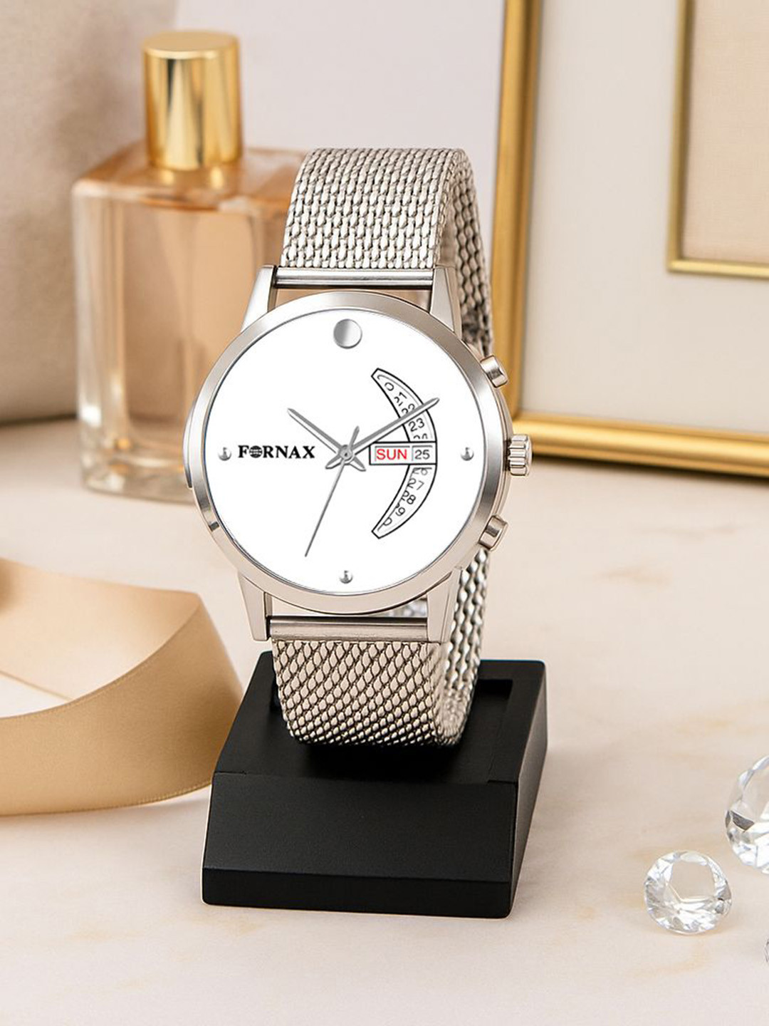 Fornax Men Dial & Bracelet Style Straps Analogue Watch fx30