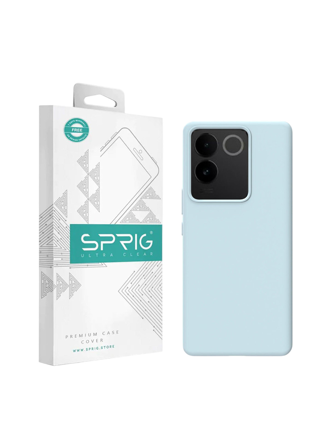 SPRIG iQOO Z7 Pro 5G Liquid Silicone Back Cover