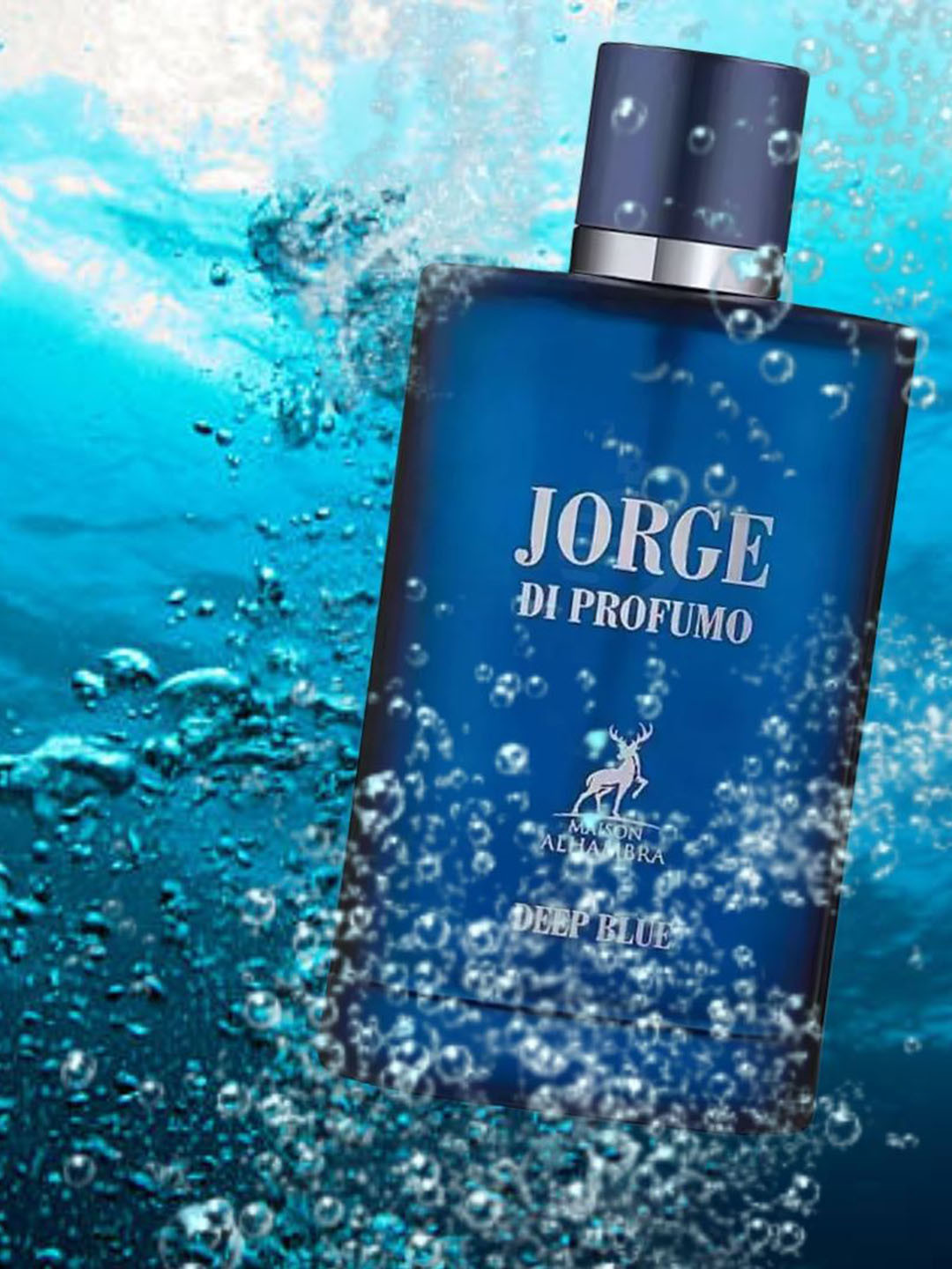 MAISON ALHAMBRA Men Jorge Di Profumo Deep Blue Long Lasting Eau De Parfum - 100 ml