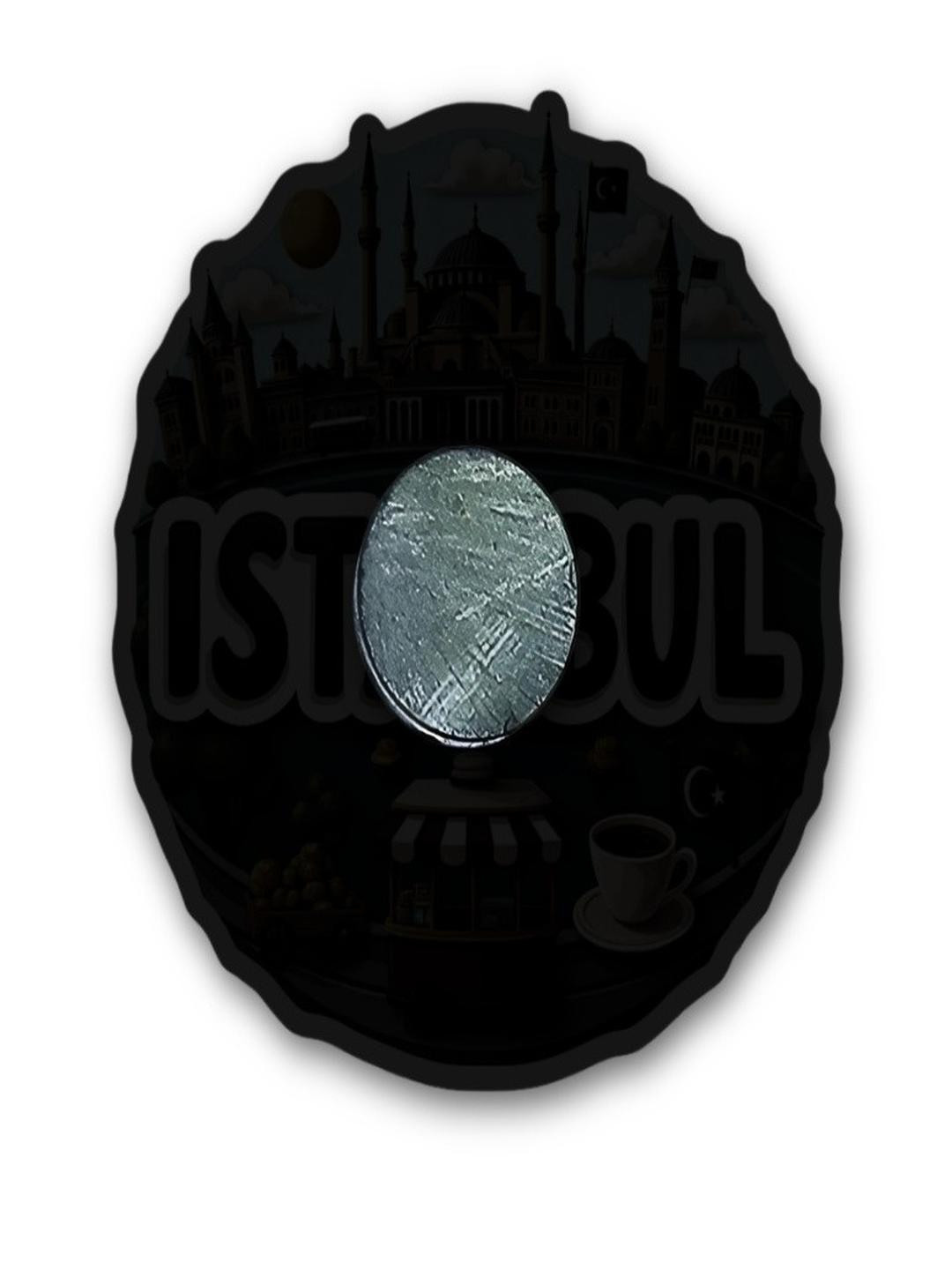 Istanbul Country Theme Souvenir Wooden Refrigerator Stylish Fridge Magnet Style2