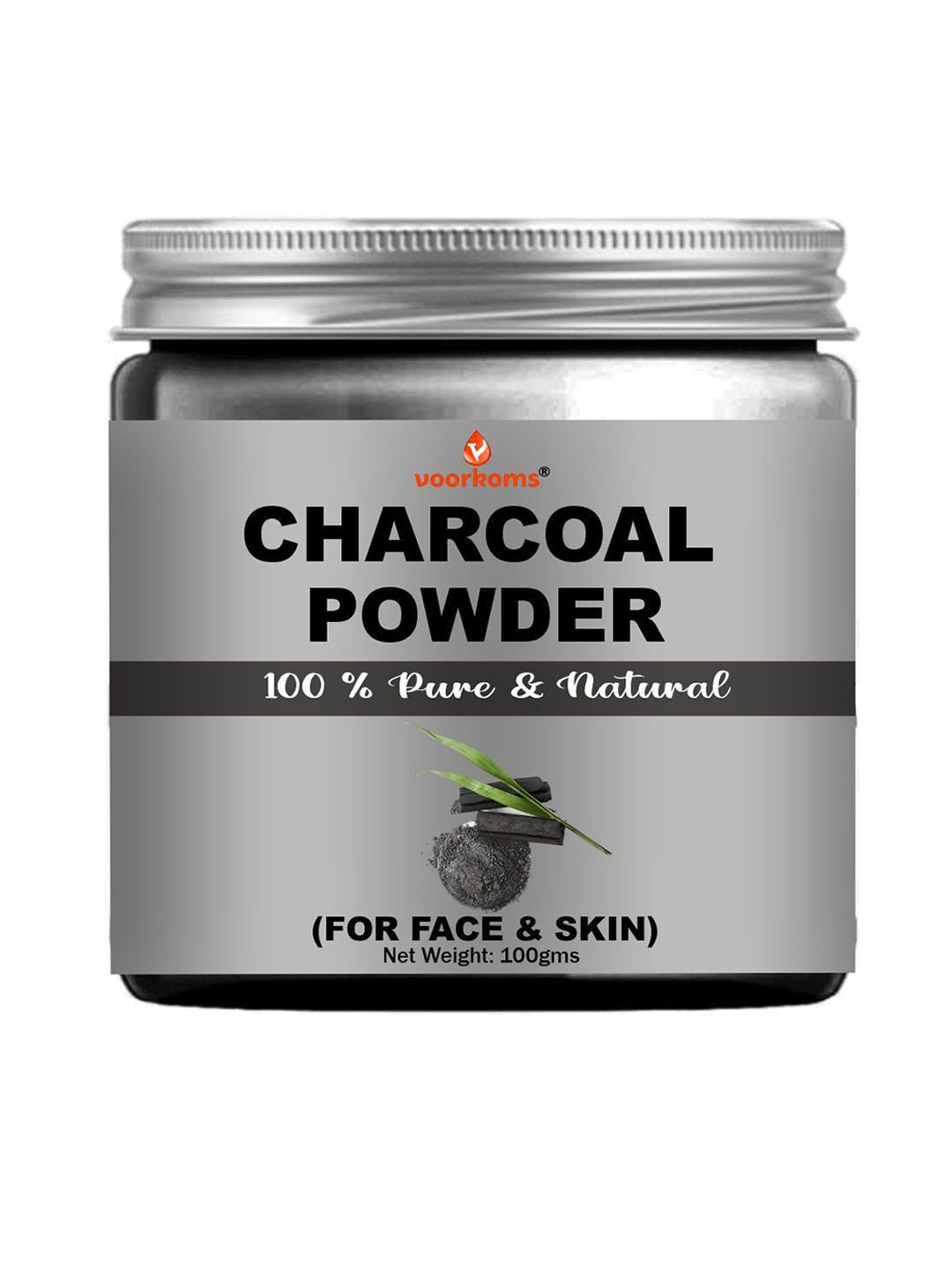 VOORKOMS Charcoal Powder Face Mask- 100 g