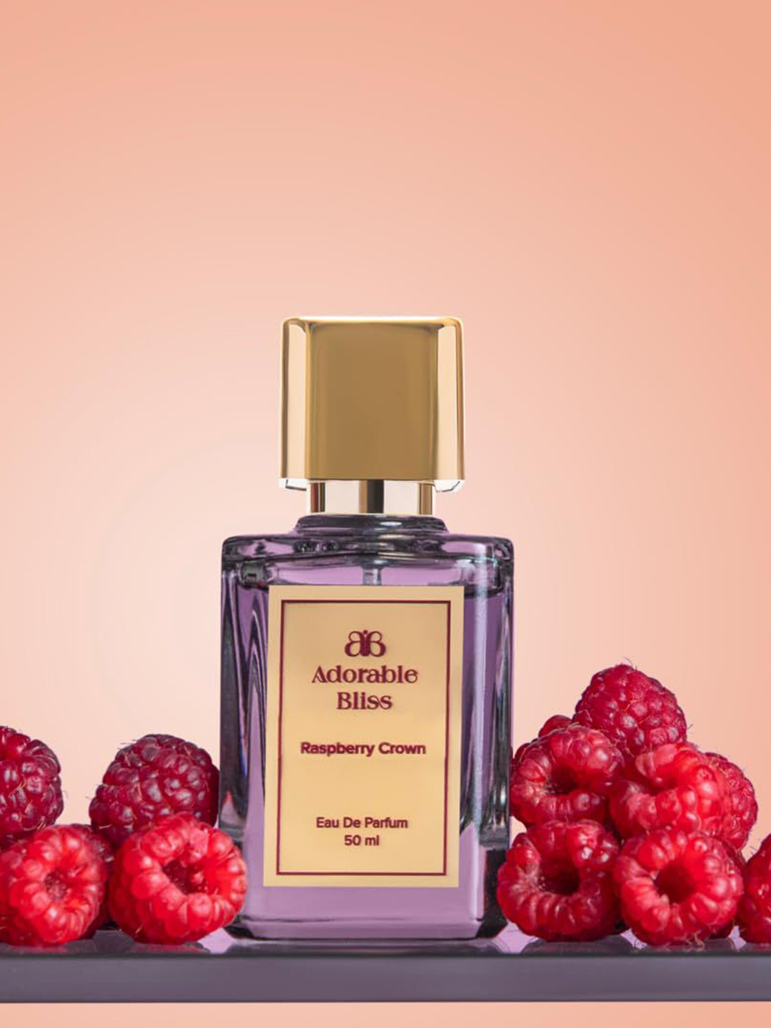ADORABLE BLISS Raspberry Crown Long Lasting Eau De Parfum - 50 ml