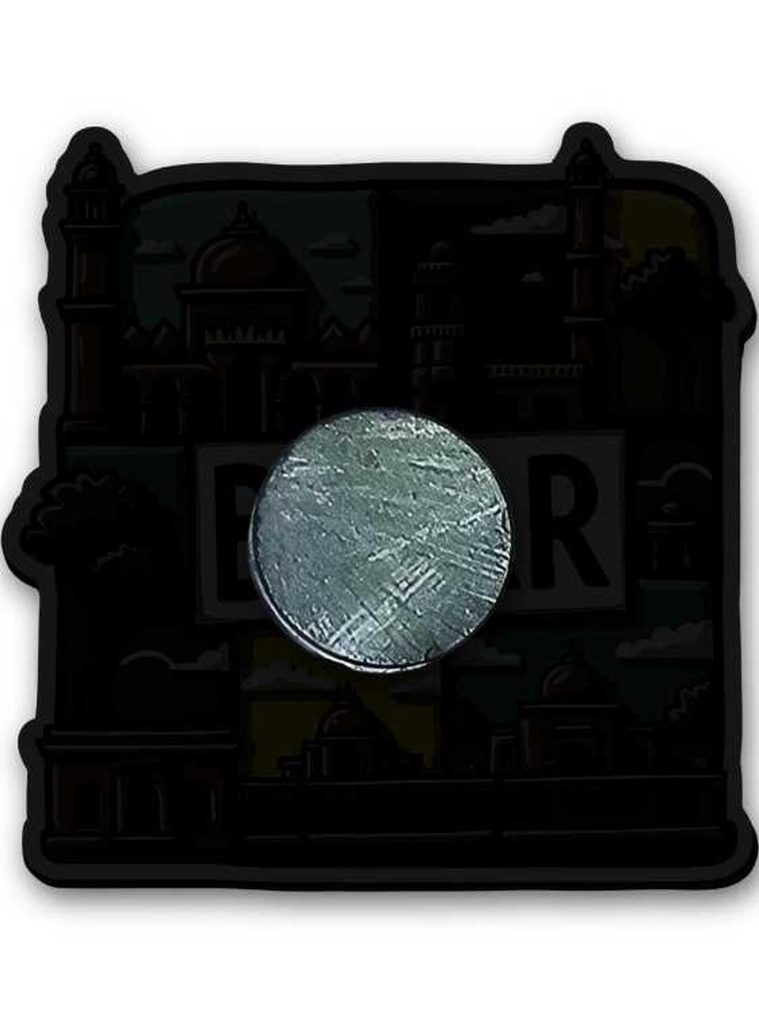 GIFTSHALA Unisex Bihar State Theme Souvenir Wooden Refrigerator Decorative Fridge Magnet