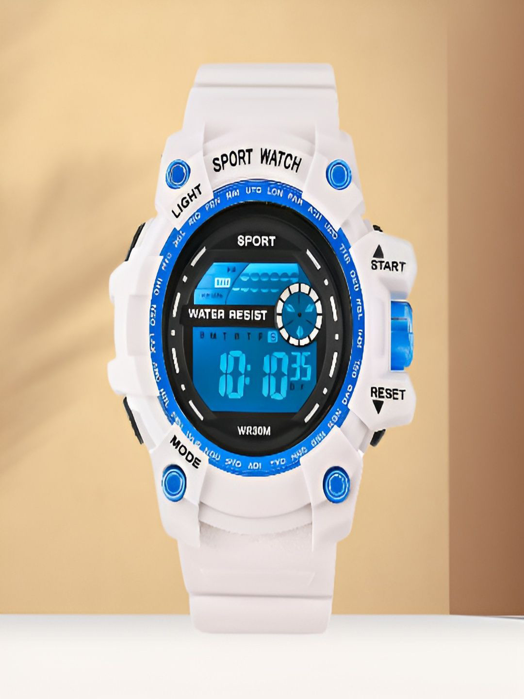 Hala Men Solid Round Tang Regular Digital Watch-G80