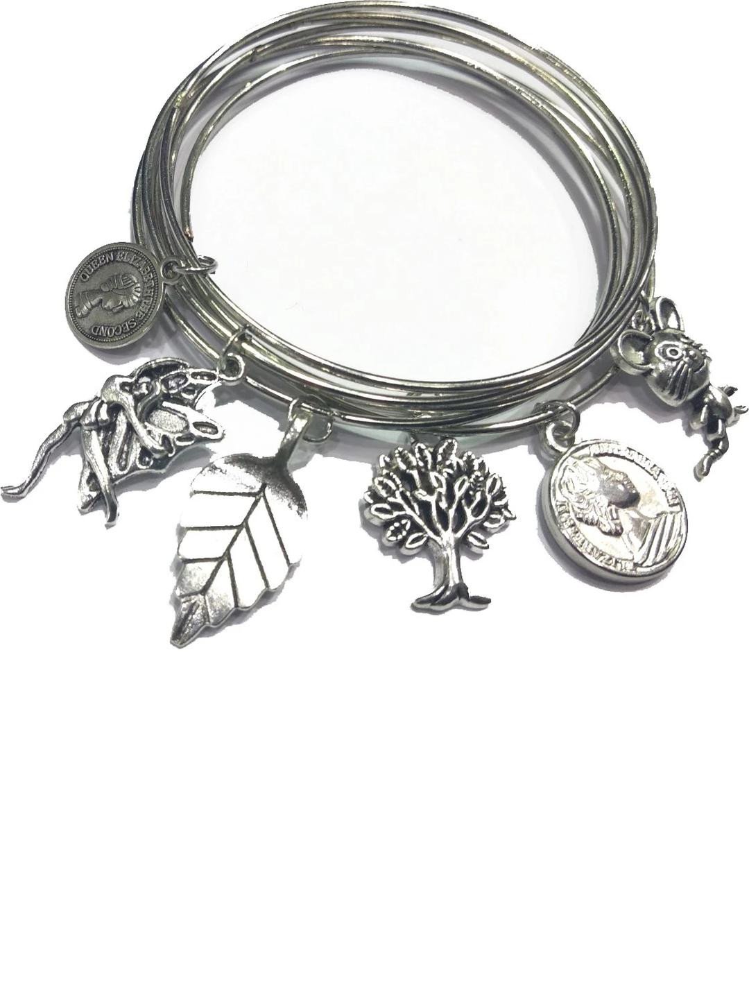 gurjari jewellers Set of 6 Charm Bangles