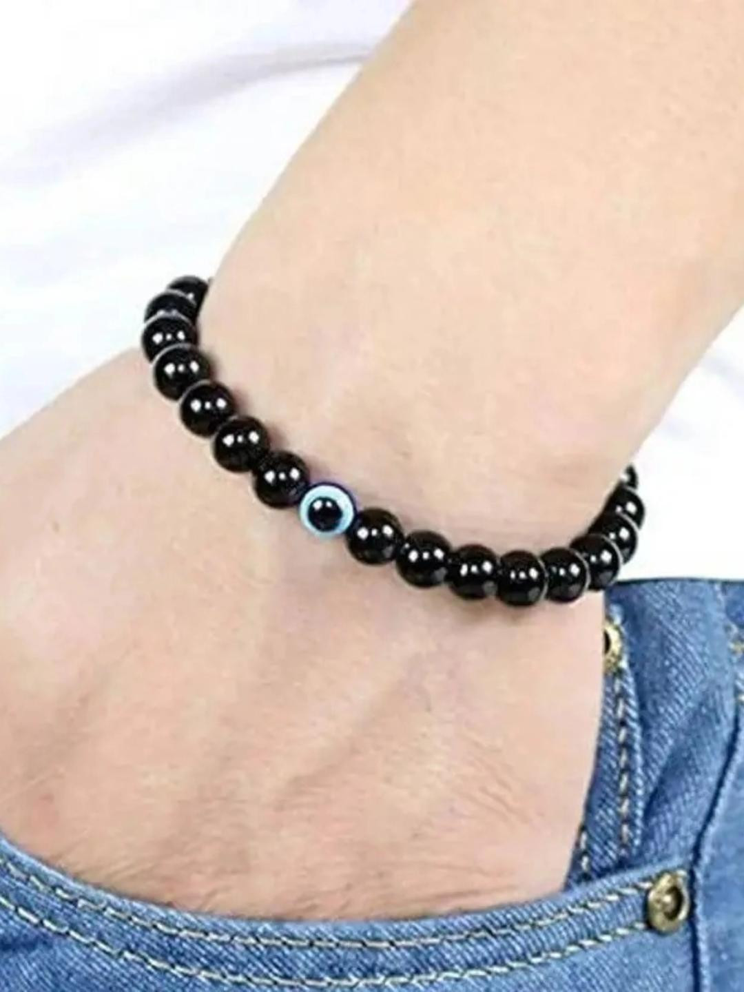 Rodya Unisex Beaded Slip-on Bracelet